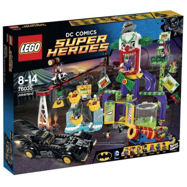 Lego Super Heroes Джокерленд 76035